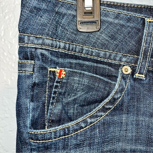 Hudson Jeans Womens Denim Stretch 5-Pocket Regular Fit Bootcut Jeans Size 32 - Picture 10 of 15